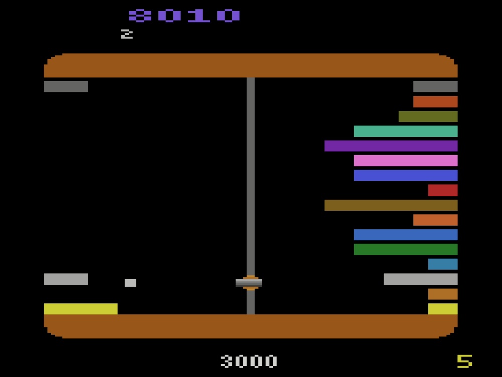 Gameplay of Ram It for Atari 2600